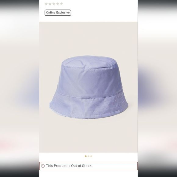 🆕️Vs Pink reversible Bucket hat violet 💜 😍 - Picture 2 of 3